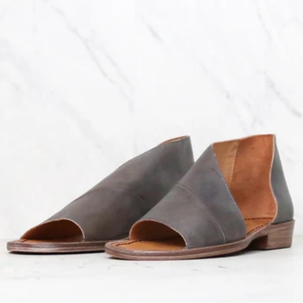 FREE PEOPLE Sandal Mont Blanc Dark Grey size 37